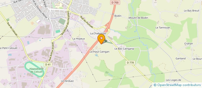 localisation de l'entreprise GROUPEMENT D'EMPLOYEURS DU HAUT CAINGAMP à LOUDEAC