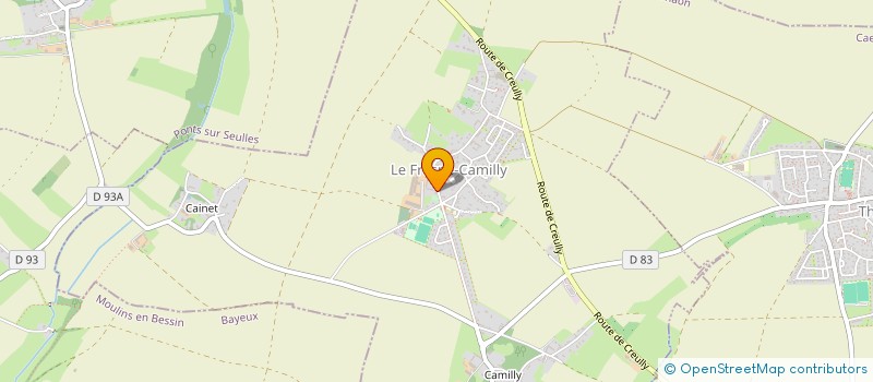 localisation de l'entreprise GROUPEMENT D'EMPLOYEURS DU LONDEL  LE FRESNE-CAMILLY