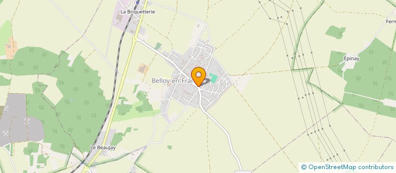 localisation de l'entreprise GROUPEMENT D'EMPLOYEURS DU MESNIL AUBRY  ECQUEVILLY