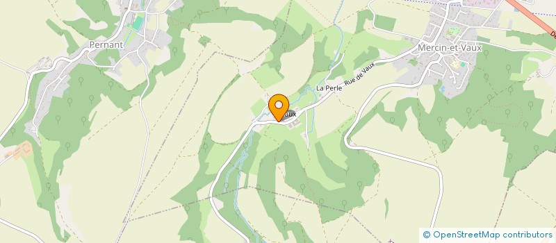 localisation de l'entreprise GROUPEMENT D'EMPLOYEURS DU MONT DE VAUX  MERCIN-ET-VAUX