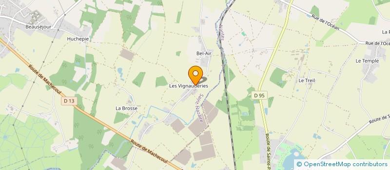localisation de l'entreprise GROUPEMENT D'EMPLOYEURS DU PETIT BOIS  VILLENEUVE-EN-RETZ