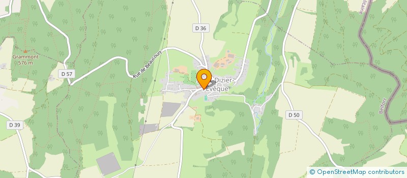 localisation de l'entreprise GROUPEMENT D'EMPLOYEURS DU PLATEAU à SAINT-DIZIER-L'EVEQUE