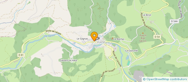 localisation de l'entreprise GROUPEMENT D'EMPLOYEURS DU PLATEAU  VIANE