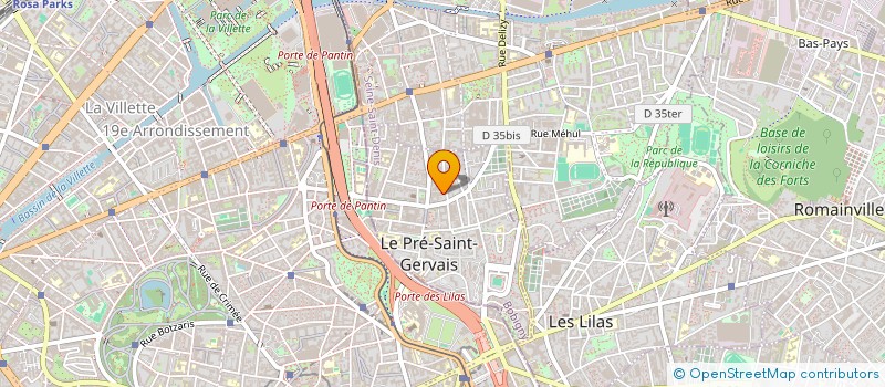 localisation de l'entreprise GROUPEMENT D'EMPLOYEURS DU PRE  LE PRE-SAINT-GERVAIS