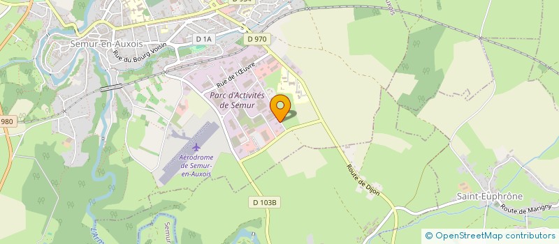 localisation de l'entreprise GROUPEMENT D'EMPLOYEURS DU RABUTIN à SEMUR-EN-AUXOIS