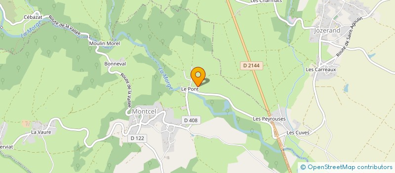 localisation de l'entreprise GROUPEMENT D'EMPLOYEURS DU ROUILLAT  ARTONNE