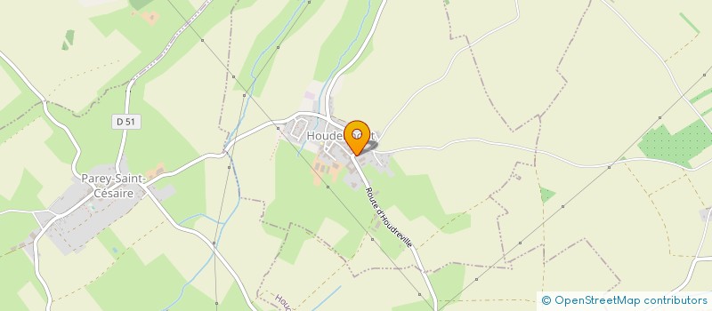 localisation de l'entreprise GROUPEMENT D'EMPLOYEURS DU SAINTOIS  HOUDELMONT