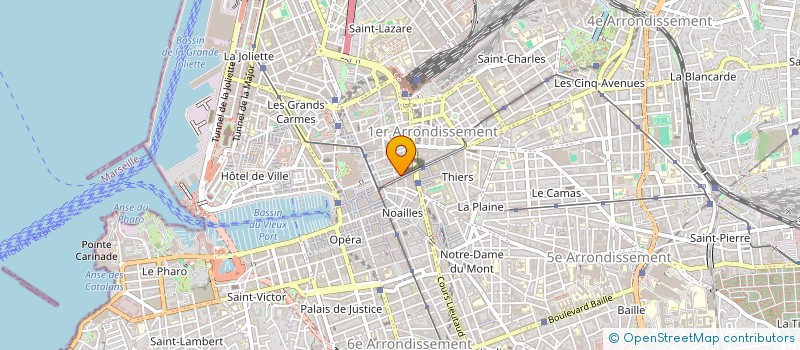 localisation de l'entreprise GROUPEMENT D'EMPLOYEURS DU SUD POUR UN TOURISME ENGAGE (GESTE)  SAINT-RAPHAEL