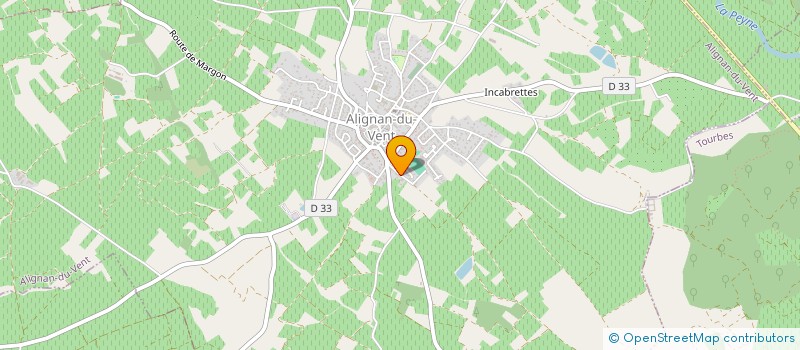 localisation de l'entreprise GROUPEMENT D'EMPLOYEURS DU TRAVERS à ALIGNAN-DU-VENT