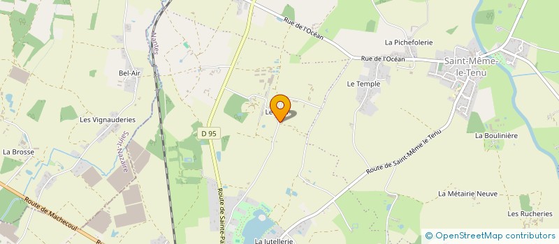 localisation de l'entreprise GROUPEMENT D'EMPLOYEURS DU TREIL  MACHECOUL-SAINT-MEME