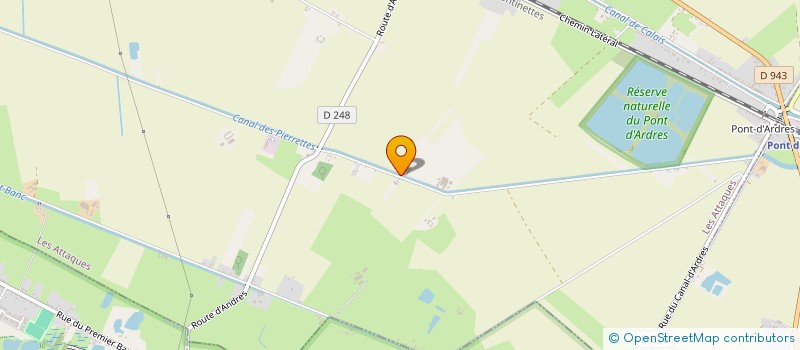 localisation de l'entreprise GROUPEMENT D EMPLOYEURS DU VINFIL  LES ATTAQUES