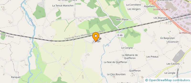 localisation de l'entreprise GROUPEMENT D'EMPLOYEURS DUGOUEROUX à LAMBALLE-ARMOR