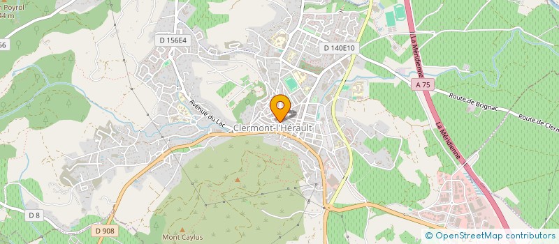 localisation de l'entreprise GROUPEMENT D'EMPLOYEURS EMPLOIS PARTAGES à CLERMONT-L'HERAULT