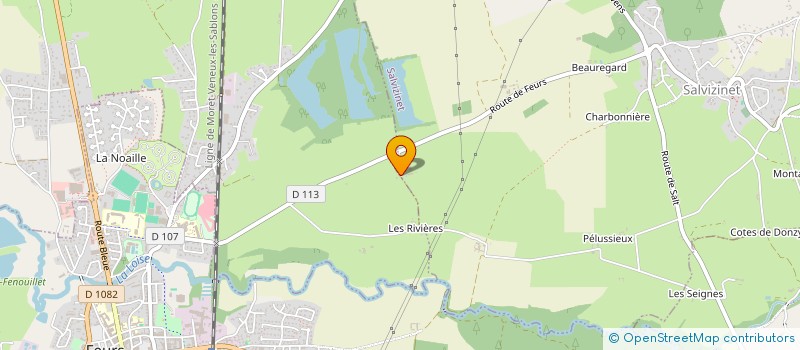 localisation de l'entreprise GROUPEMENT D'EMPLOYEURS ENTRE PLAINE ET MONTS  SALVIZINET