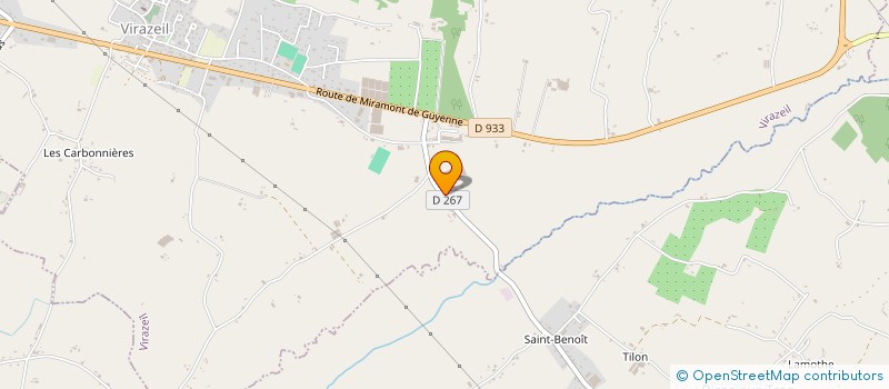 localisation de l'entreprise GROUPEMENT D'EMPLOYEURS EVITOM  VIRAZEIL