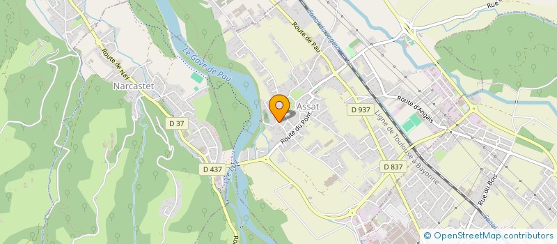 localisation de l'entreprise GROUPEMENT D'EMPLOYEURS FERME LARQUE à ASSAT