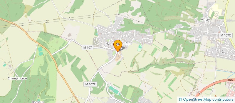 localisation de l'entreprise GROUPEMENT D'EMPLOYEURS FRANET ROBIN  HAUTEVILLE-LES-DIJON