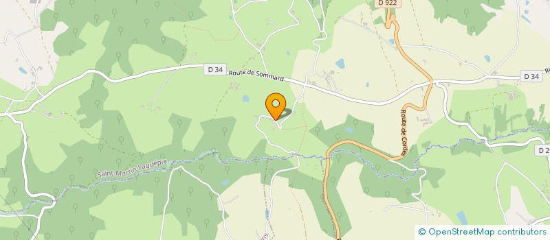 localisation de l'entreprise GROUPEMENT D EMPLOYEURS G.C.R  LACAPELLE-SEGALAR