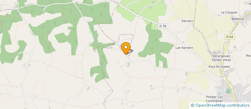 localisation de l'entreprise GROUPEMENT D EMPLOYEURS G5  LANMEUR