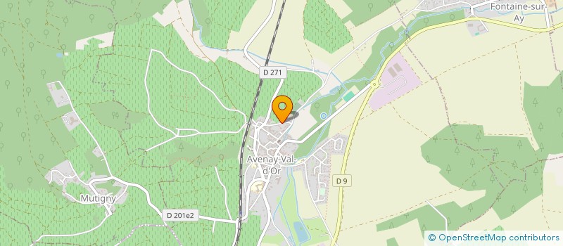 localisation de l'entreprise GROUPEMENT D'EMPLOYEURS GABRIEL  AVENAY-VAL-D'OR