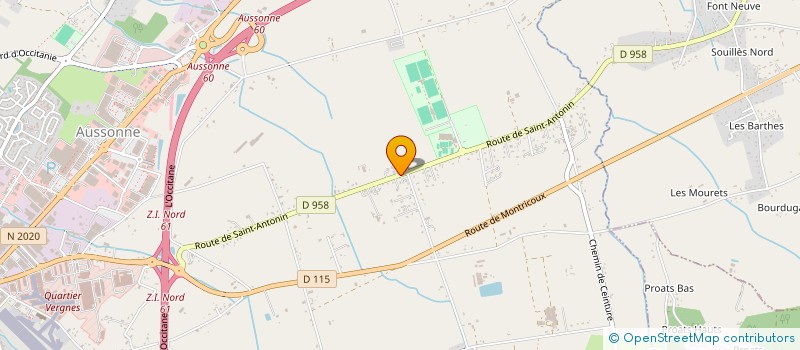 localisation de l'entreprise GROUPEMENT D'EMPLOYEURS GAMA  MONTAUBAN