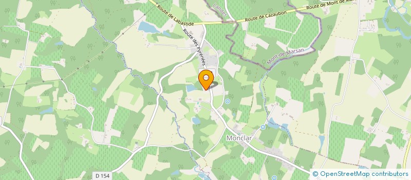 localisation de l'entreprise GROUPEMENT D'EMPLOYEURS GASCOGNE VIGNE  LAREE