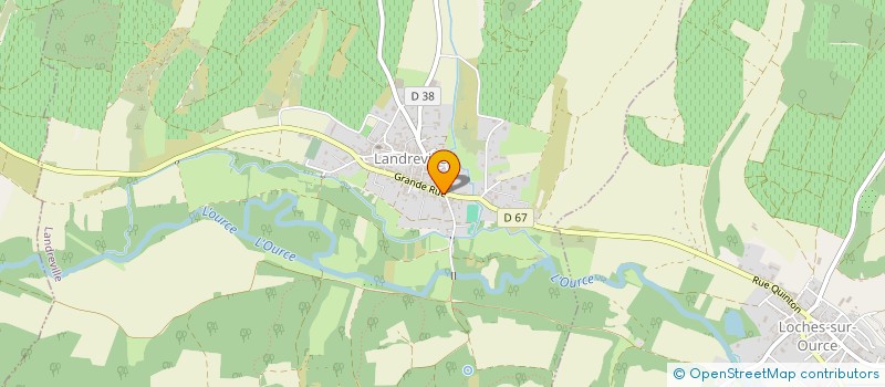 localisation de l'entreprise GROUPEMENT D'EMPLOYEURS GAUTHEROT  CELLES-SUR-OURCE