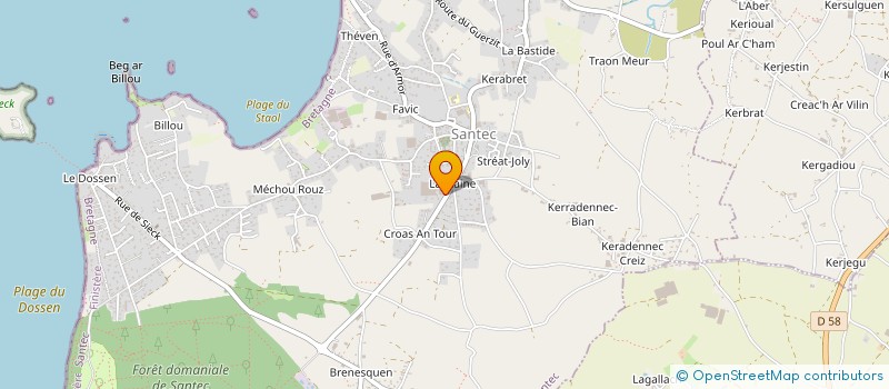 localisation de l'entreprise GROUPEMENT D'EMPLOYEURS GE ELISA  PLOUGOULM