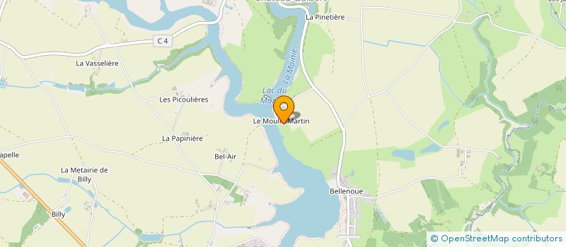localisation de l'entreprise GROUPEMENT D'EMPLOYEURS GILLAIZEAU à MAREUIL-SUR-LAY-DISSAIS