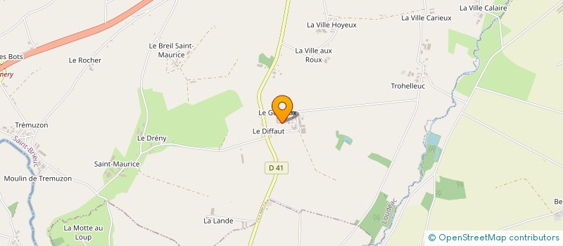 localisation de l'entreprise GROUPEMENT D'EMPLOYEURS GOFFARM à LOUDEAC