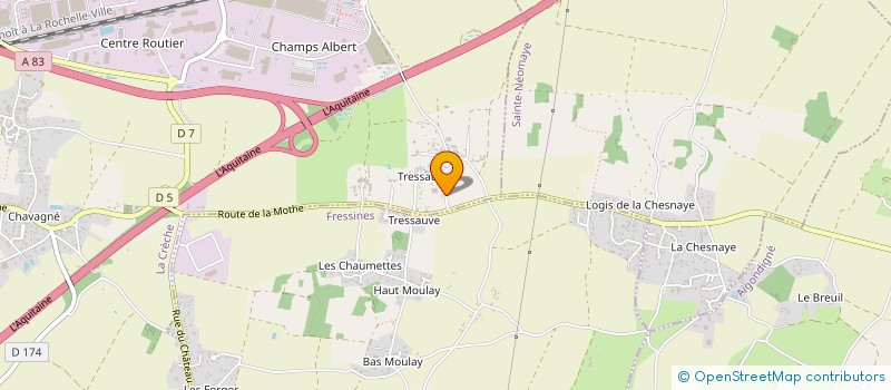 localisation de l'entreprise GROUPEMENT D'EMPLOYEURS GROSSET  LA CRECHE