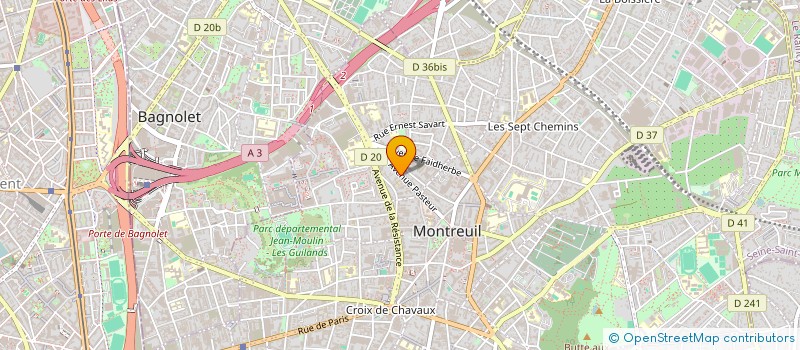 localisation de l'entreprise GROUPEMENT D'EMPLOYEURS GROUPE CLER (GE GROUPE CLER) à MONTREUIL