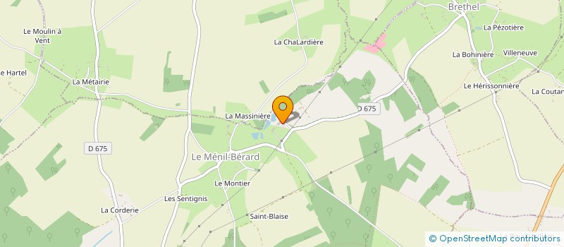 localisation de l'entreprise GROUPEMENT D EMPLOYEURS GUARATO à LE MENIL-BERARD