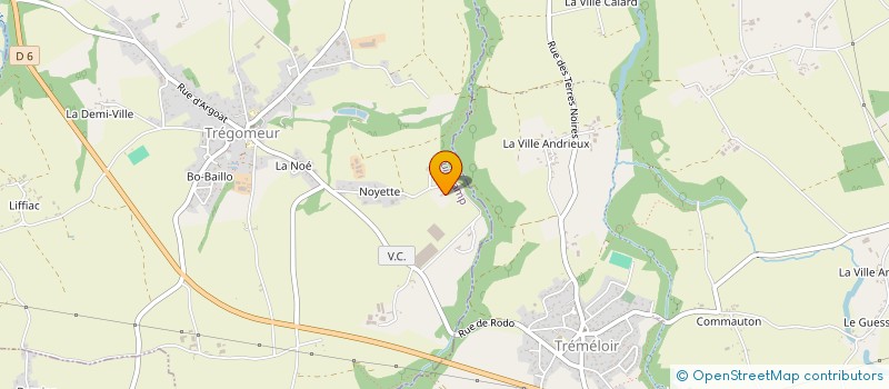 localisation de l'entreprise GROUPEMENT D'EMPLOYEURS HORTICOLE OUEST à TREGOMEUR