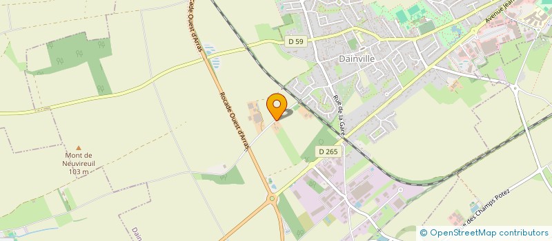 localisation de l'entreprise GROUPEMENT D'EMPLOYEURS HURET  DAINVILLE