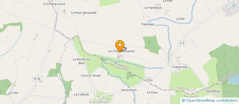 localisation de l'entreprise GROUPEMENT D'EMPLOYEURS JEGOUREL FARM GROUP à HEMONSTOIR