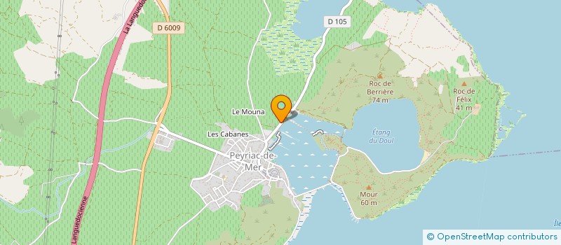 localisation de l'entreprise GROUPEMENT D EMPLOYEURS JEU SET ET MATCH  PEYRIAC-DE-MER