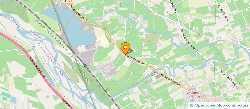 localisation de l'entreprise GROUPEMENT D'EMPLOYEURS JOUFFRET à CAVAILLON