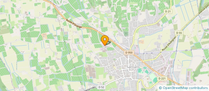 localisation de l'entreprise GROUPEMENT D EMPLOYEURS LA BEZARDE à SARRIANS