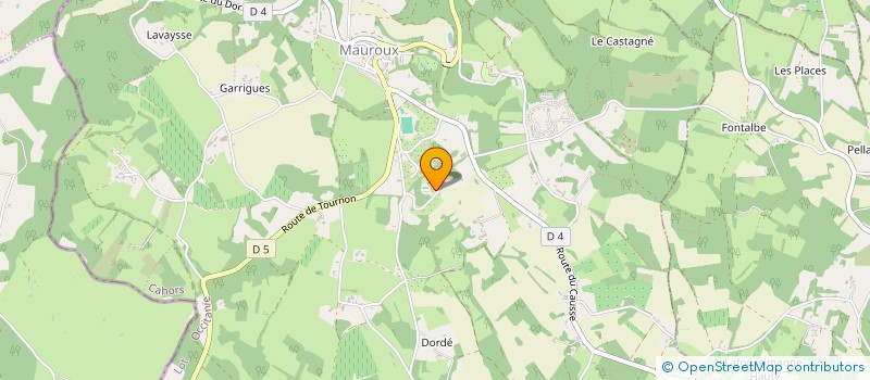 localisation de l'entreprise GROUPEMENT D'EMPLOYEURS LA BOULBENE  MAUROUX