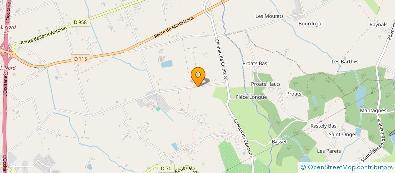 localisation de l'entreprise GROUPEMENT D EMPLOYEURS LA CLAUZURE à MONTAUBAN