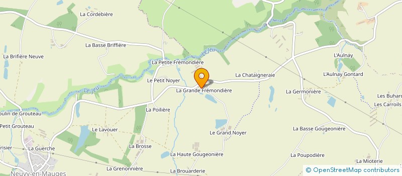 localisation de l'entreprise GROUPEMENT D EMPLOYEURS LA PLUME  CHEMILLE-EN-ANJOU