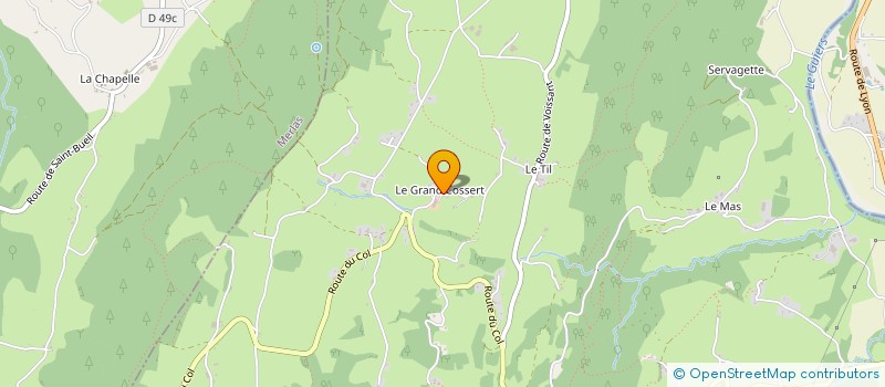 localisation de l'entreprise GROUPEMENT D'EMPLOYEURS LA SURE à MIRIBEL-LES-ECHELLES