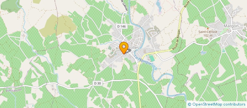 localisation de l'entreprise GROUPEMENT D'EMPLOYEURS LA TRAMONTANE  POUZOLLES