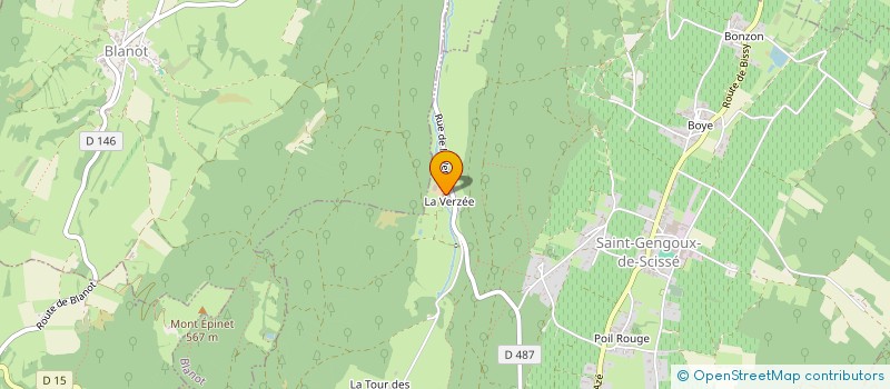 localisation de l'entreprise GROUPEMENT D'EMPLOYEURS LAPALUS  SAINT-GENGOUX-DE-SCISSE