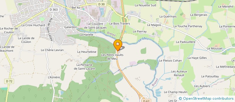 localisation de l'entreprise GROUPEMENT D'EMPLOYEURS LAUNAY DU MEU  MONTFORT-SUR-MEU