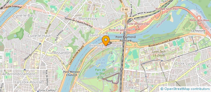 localisation de l'entreprise GROUPEMENT D'EMPLOYEURS LAVOREL  LYON