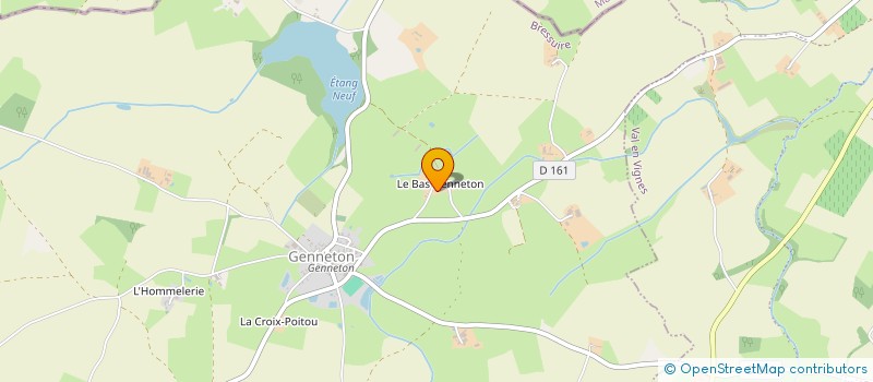 localisation de l'entreprise GROUPEMENT D'EMPLOYEURS LE BARAME  GENNETON