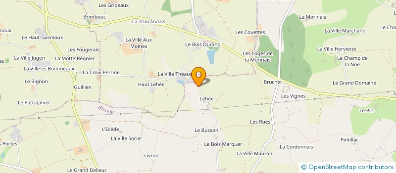 localisation de l'entreprise GROUPEMENT D EMPLOYEURS LE HEE  IFFENDIC