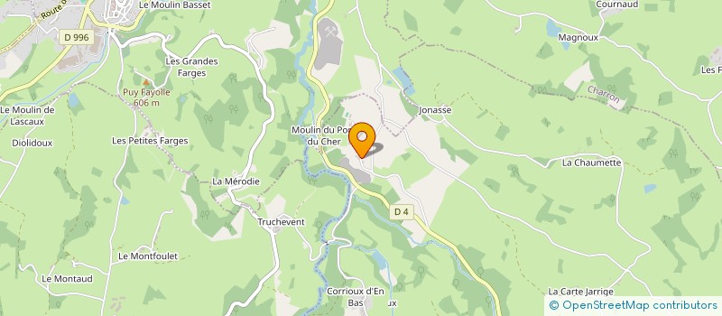 localisation de l'entreprise GROUPEMENT D EMPLOYEURS LE REPLAT L ETANG à DONTREIX